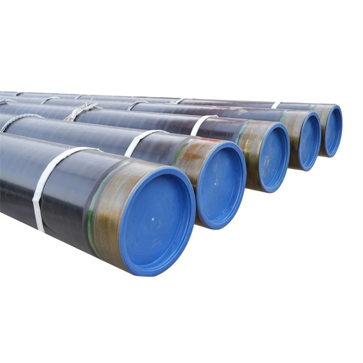 3PE Anti-Corrosion ERW Steel Pipe DN600 ASTM A53 GR.B For Oil Pipeline Projects high quality
